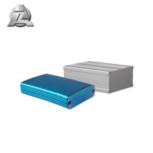 75x56 blaugraues Aluminiumgehäuse für externe USB-Gehäuse